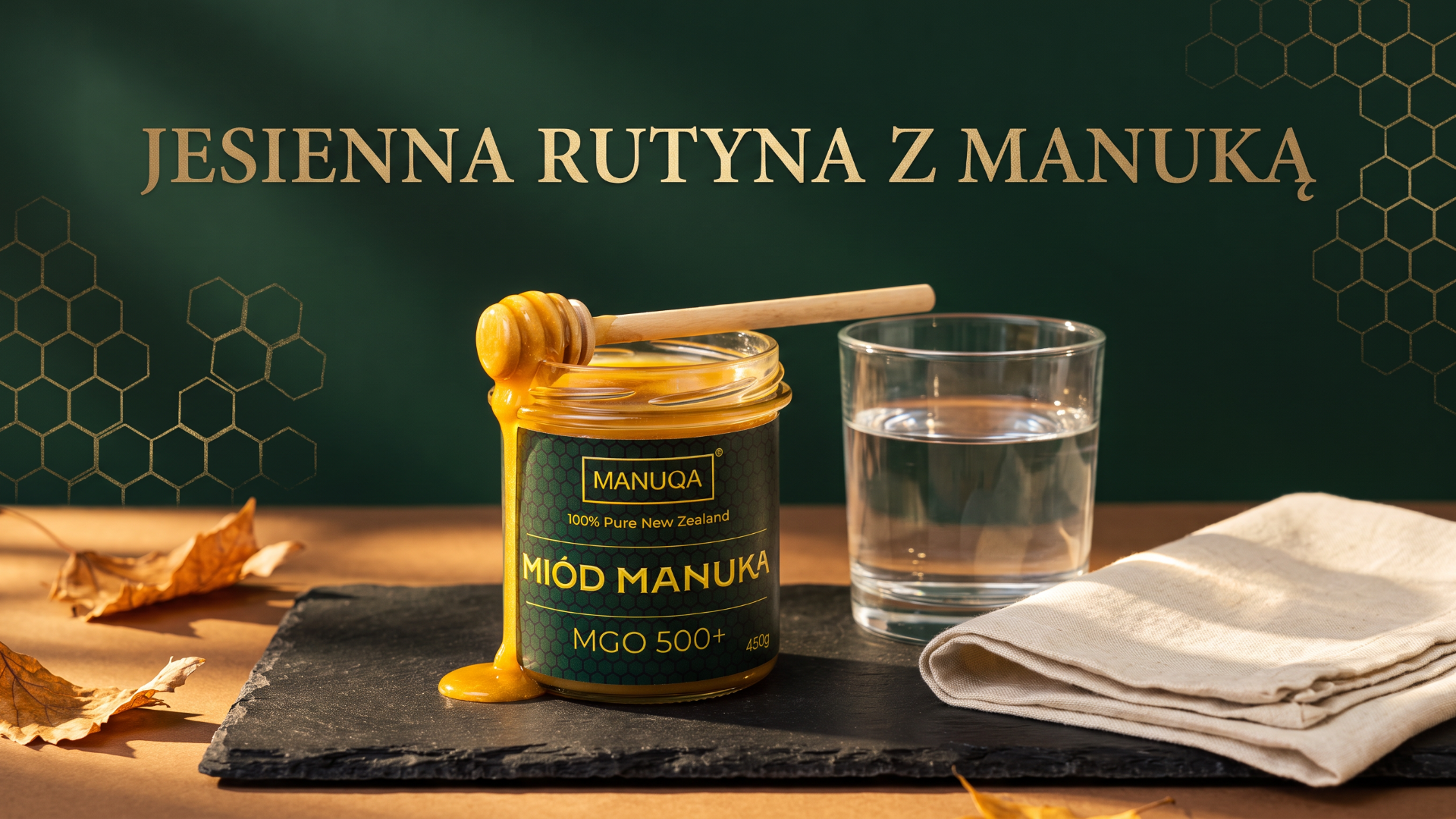 Miód Manuka MANUQA – Co na odporność jesienią? Naturalne wsparcie przed sezonem infekcyjnym