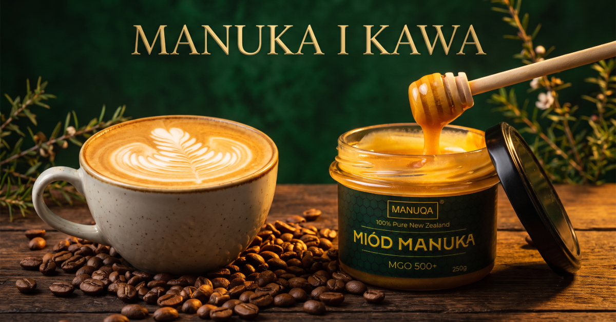 Miód Manuka MANUQA – Czy miód Manuka można dodawać do kawy